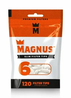 Фильтры для самокруток Magnus Slim (120 шт)