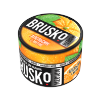 Табак для кальяна Brusko Strong Апельсин Мята (50 г)