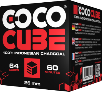 Уголь для кальяна Cococube (72 куб)