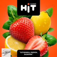Табак для кальяна HiT Клубника Лимон Базилик (30 г)