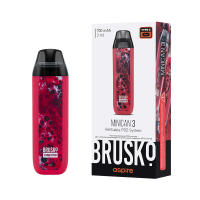 Электронное устройство Brusko Minican 3 (Красный Флюид)