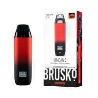 Электронное устройство Brusko Minican 3 (Черно-красный)