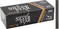 Гильзы сигаретные Silver Star Carbon Black Tube XL (200 шт)