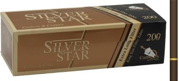 Гильзы сигаретные Silver Star Dual Copper&Carbon XL (200 шт)
