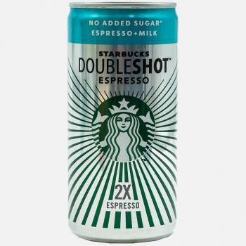 Напиток Starbucks Doubleshot Espresso No Added Sugar (200 мл)