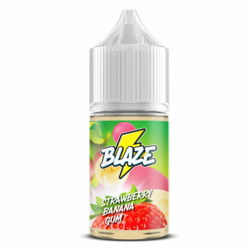 Жидкость BLAZE SALT Strawberry Banana Gum (20 мг/30 мл)