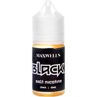 Жидкость Maxwell's Salt Black (20 мг/30 мл)
