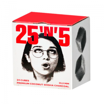 Уголь для кальяна 25N5 (24 куб)