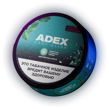 Жевательный табак ADEX Strong Двойная Мята