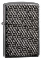 Зажигалка Zippo Armor™ Black Ice® Hexagon Design 49021