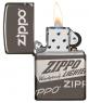 Зажигалка Zippo Black Ice® Logo Design 49051