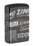 Зажигалка Zippo Black Ice® Logo Design 49051
