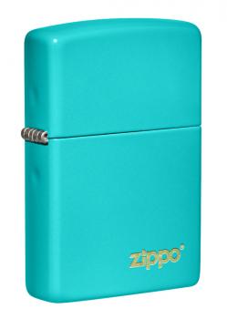 Зажигалка Zippo Classic Flat Turquoise 49454 ZL