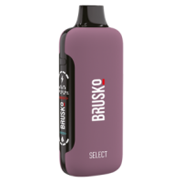 Одноразовый испаритель BRUSKO Select Кислая Черная Малина Лимон