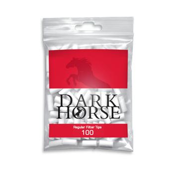 Фильтры для самокруток Dark Horse Regular (8 мм/100 шт)