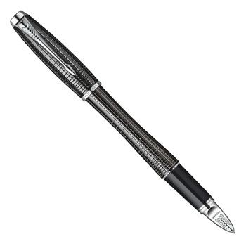 Ручка перьевая Parker Urban Premium F504 Ebony Metal Chiselled (S0976050)
