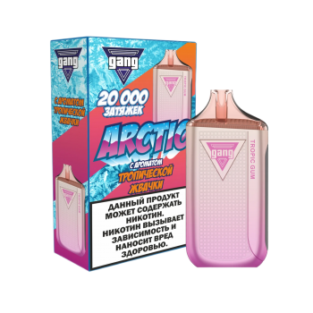Одноразовый испаритель Gang ARCTIC Тропическая Жвачка