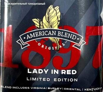 Табак сигаретный American Blend Limited Edition Lady Red (25 г)