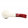 Курительная трубка Big Ben Maestro White Polish Red Stem 470