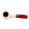 Курительная трубка Big Ben Maestro White Polish Red Stem 470