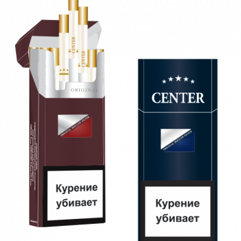 Сигареты Center Super Slim Red