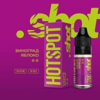 Жидкость HOTSPOT Shot SALT Grape-Apple (18 мг/10 мл)