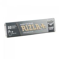 Бумага сигаретная RIZLA KS Silver +FTIP (32шт)