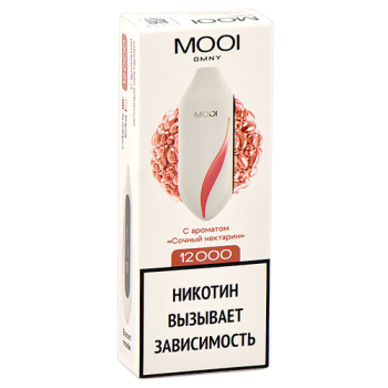 Одноразовый испаритель MOOI Omny Сочный Нектарин