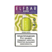 Одноразовый испаритель ELF BAR TE Лимон Мята