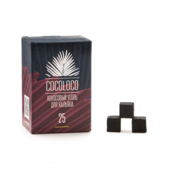 Уголь для кальяна Coco Loco (72 куб)