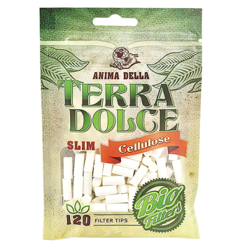 Фильтры для самокруток Terra Dolce Slim Cellulose (120 шт)