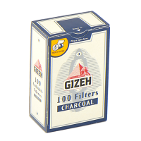 Фильтры для самокруток Gizeh Standard Угольные (8 мм/100 шт)