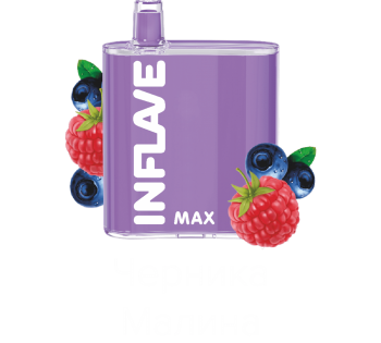 Одноразовый испаритель INFLAVE MAX Черника и Малина