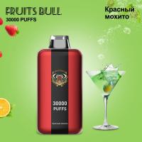Одноразовый испаритель FRUITS BULL Красный Мохито