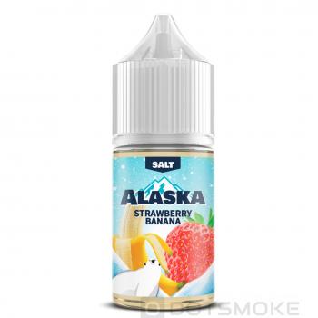Жидкость Alaska Strawberry Banana Salt (12 мг/30 мл)