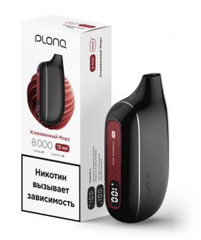 Одноразовый испаритель Plonq Max Smart Клюквенный Морс