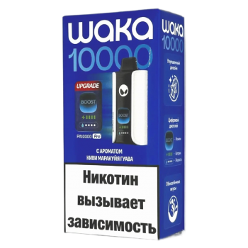 Одноразовый испаритель WAKA PA Boost Extra Киви Маракуйя Гуава