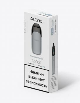 Одноразовый испаритель Plonq Prime Кокосовая Вода