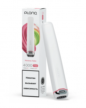 Одноразовый испаритель Plonq Plus Pro Малина Лайм