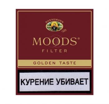 Сигариллы Danneman Moods Golden Test Filter (10 шт)