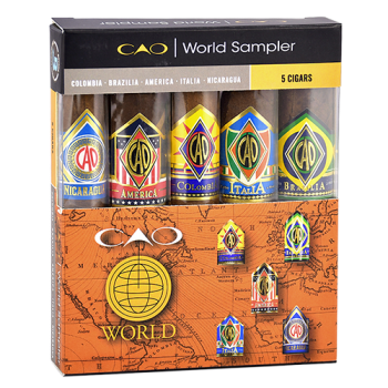 Набор сигар CAO World Sampler (5 шт)