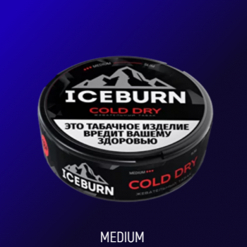 Жевательный табак ICEBURN Cold Dry Slim