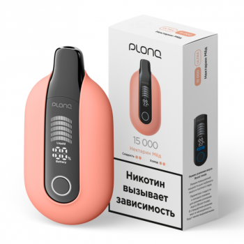 Одноразовый испаритель Plonq Ultra Нектарин Мёд