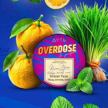 Табак для кальяна OVERDOSE Юдзу Ветивер Мята (25 г)