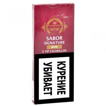 Сигариллы Sabor Signature Tip Wine (5 шт)