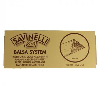 Фильтры для трубки Savinelli Бальса (6 мм/20 шт)
