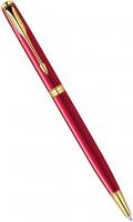 Ручка шариковая Parker Sonnet 13 Slim K439 Lacquer Red GT (1859473)