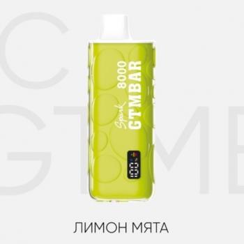 Одноразовый испаритель GTMBAR Spark Лимон и Мята