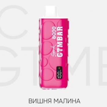 Одноразовый испаритель GTMBAR Spark Вишня и Малина