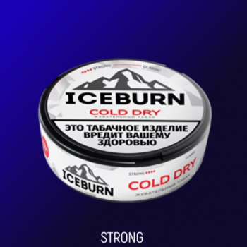 Жевательный табак ICEBURN Cold Dry